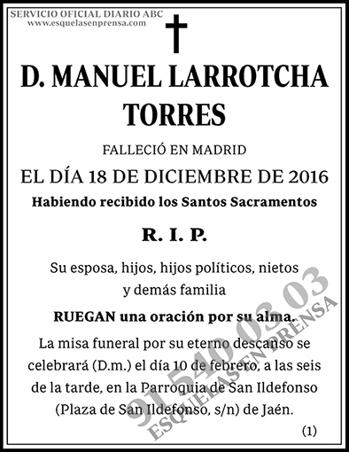 Manuel Larrotcha Torres